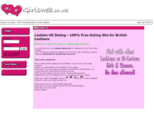 Tablet Screenshot of girlsweb.co.uk